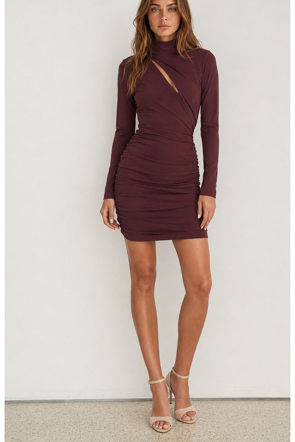 CUT OUT MINI DRESS