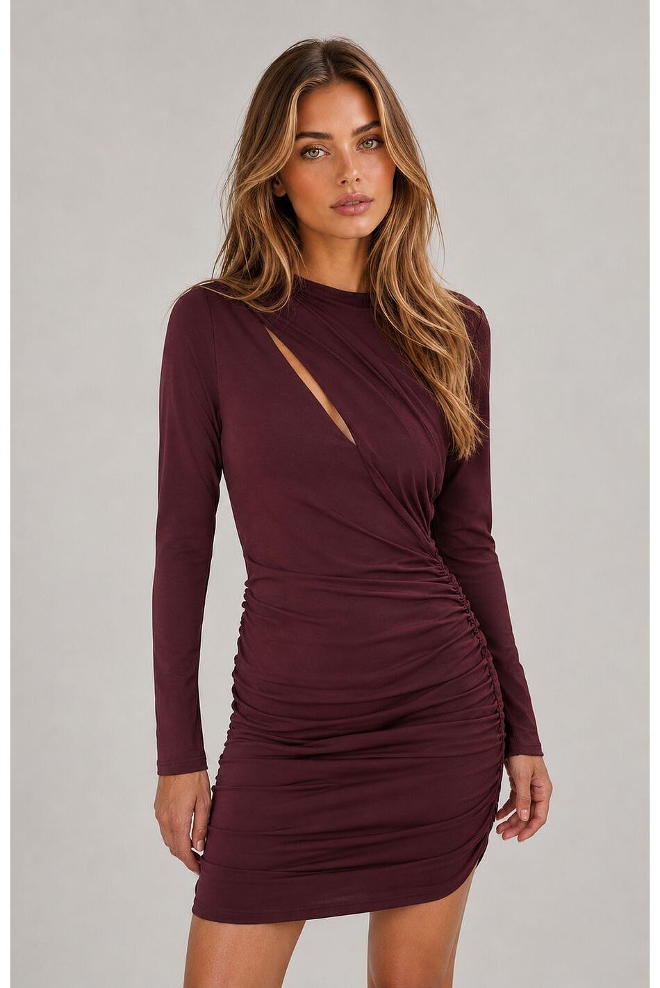 CUT OUT MINI DRESS