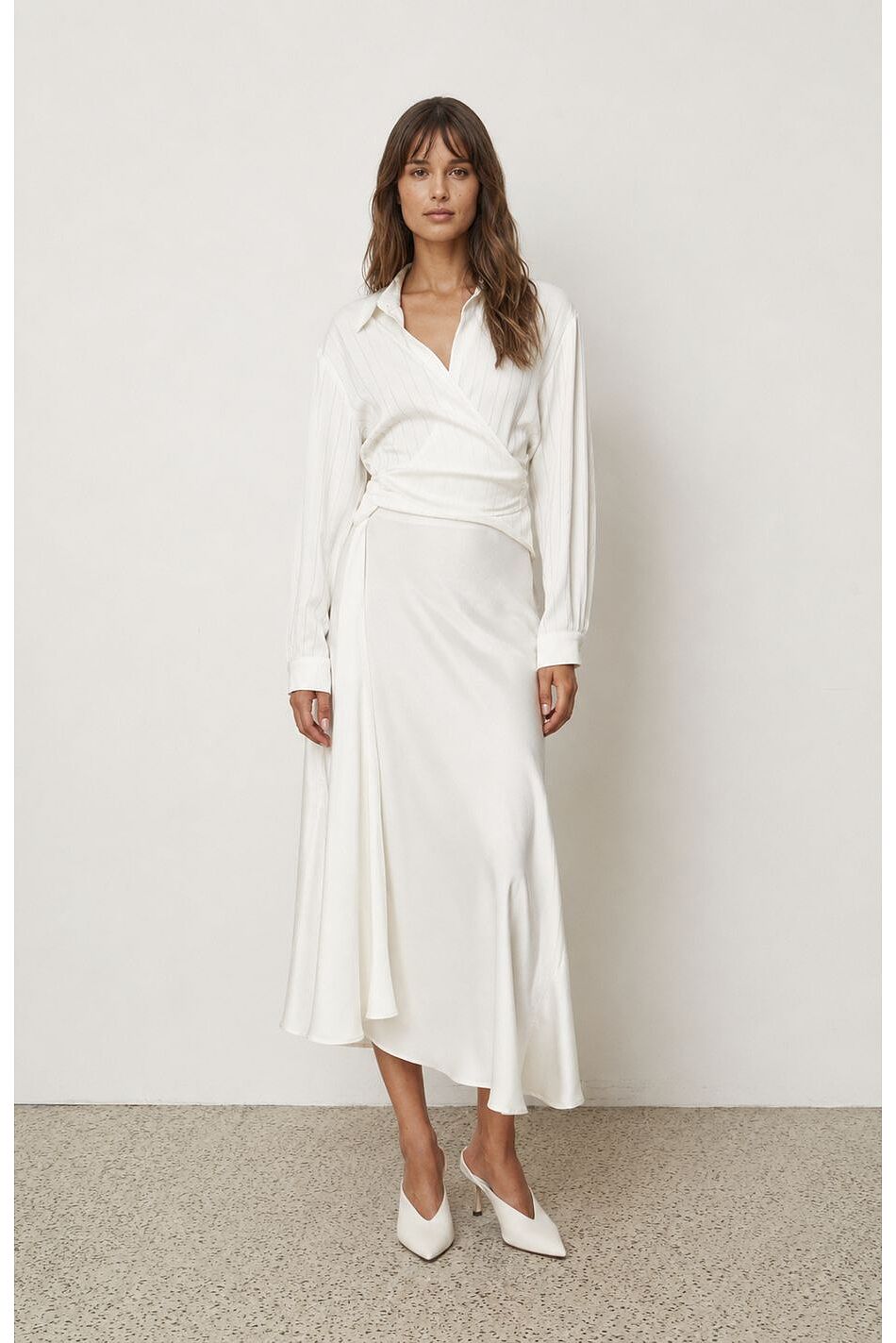 SLINKY WRAP SHIRT