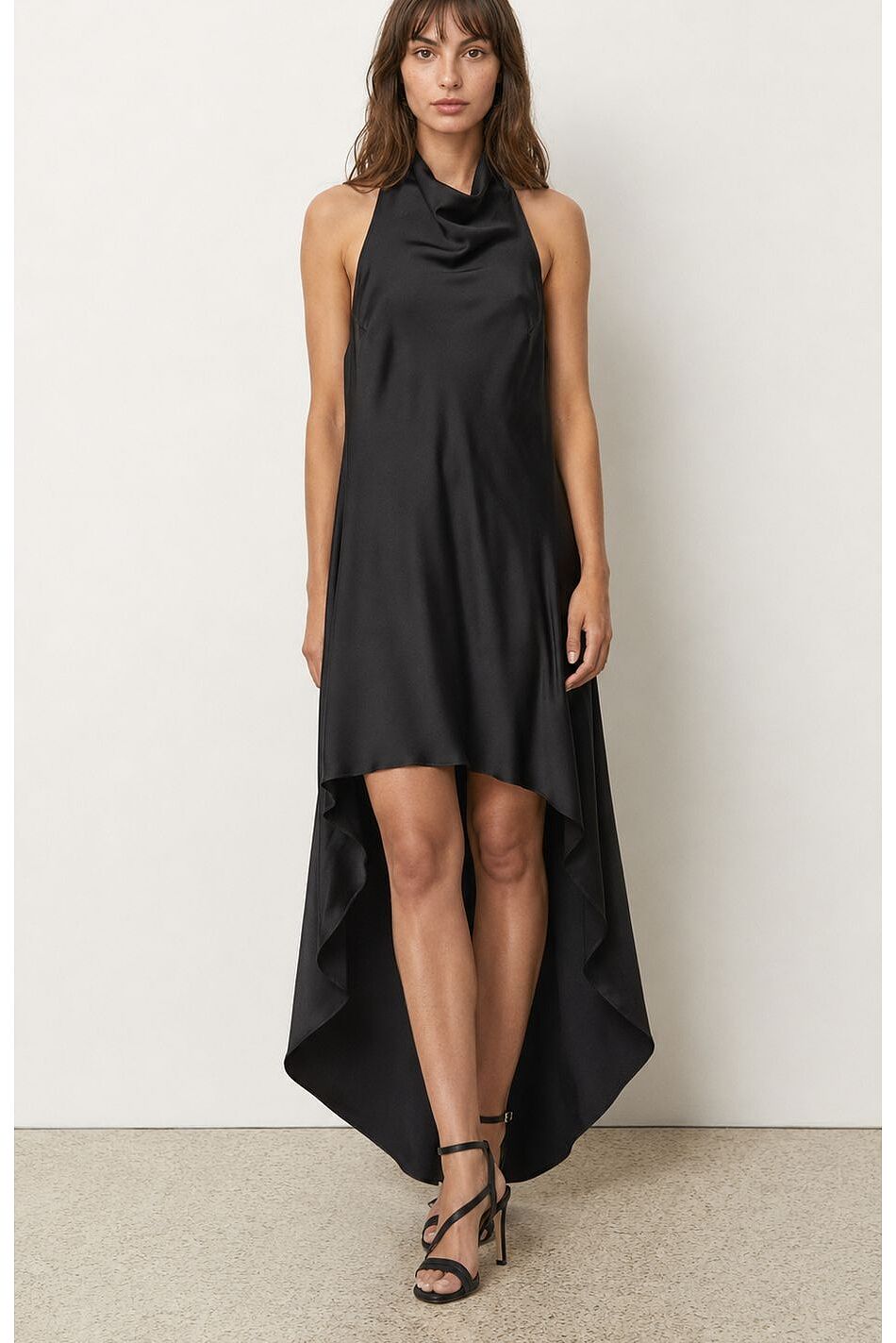 SLEEK ASYMMETRIC DRESS