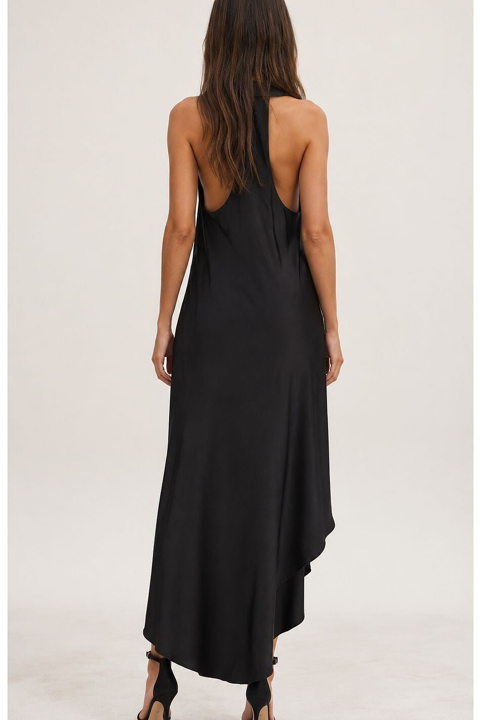 SLEEK ASYMMETRIC DRESS