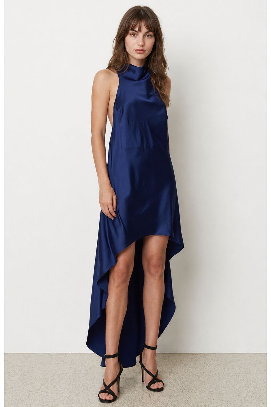 SLEEK ASYMMETRIC DRESS