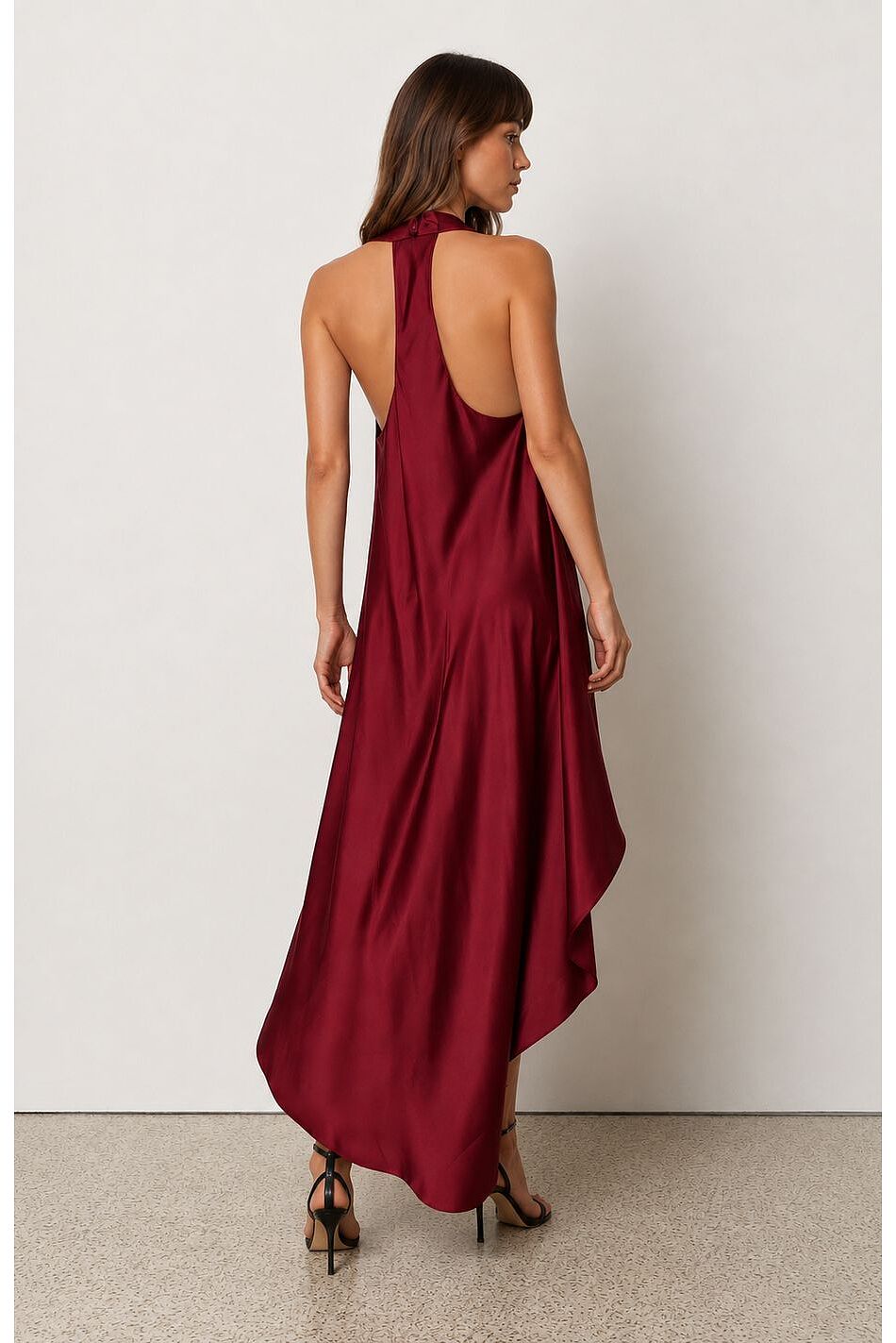 SLEEK ASYMMETRIC DRESS