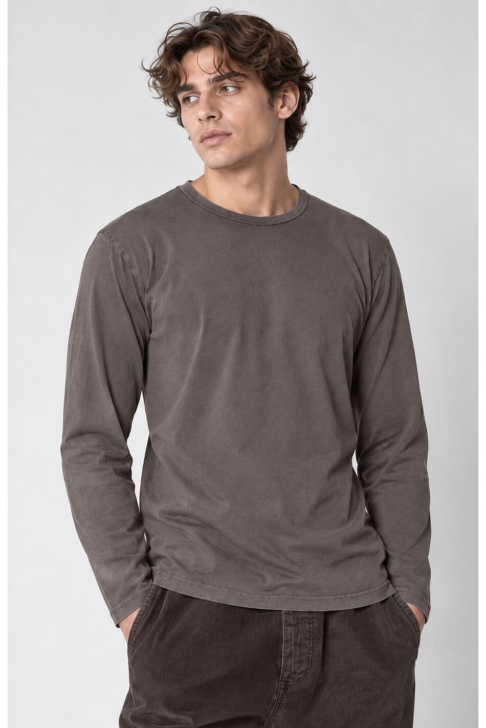 HASTT - LS TSHIRT CREW NECK