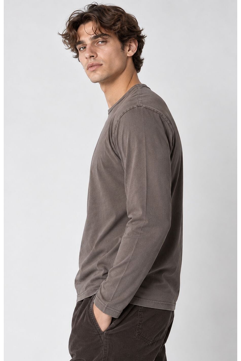 HASTT - LS TSHIRT CREW NECK
