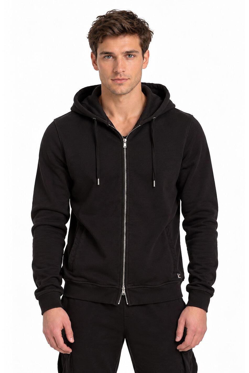 SIBU T - ZIPPED HOODED