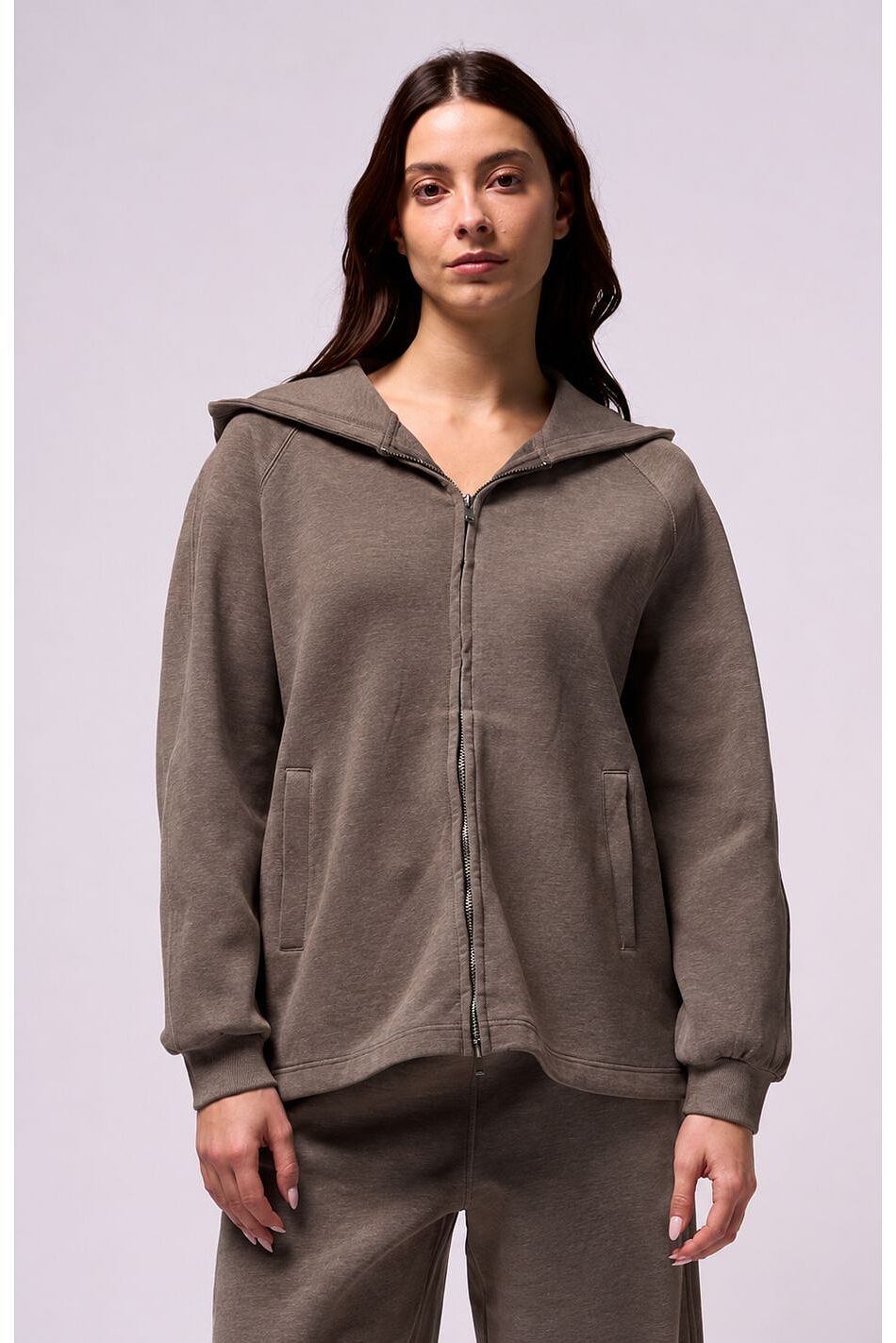 LAVEA - ZIPPED HOODED OVER