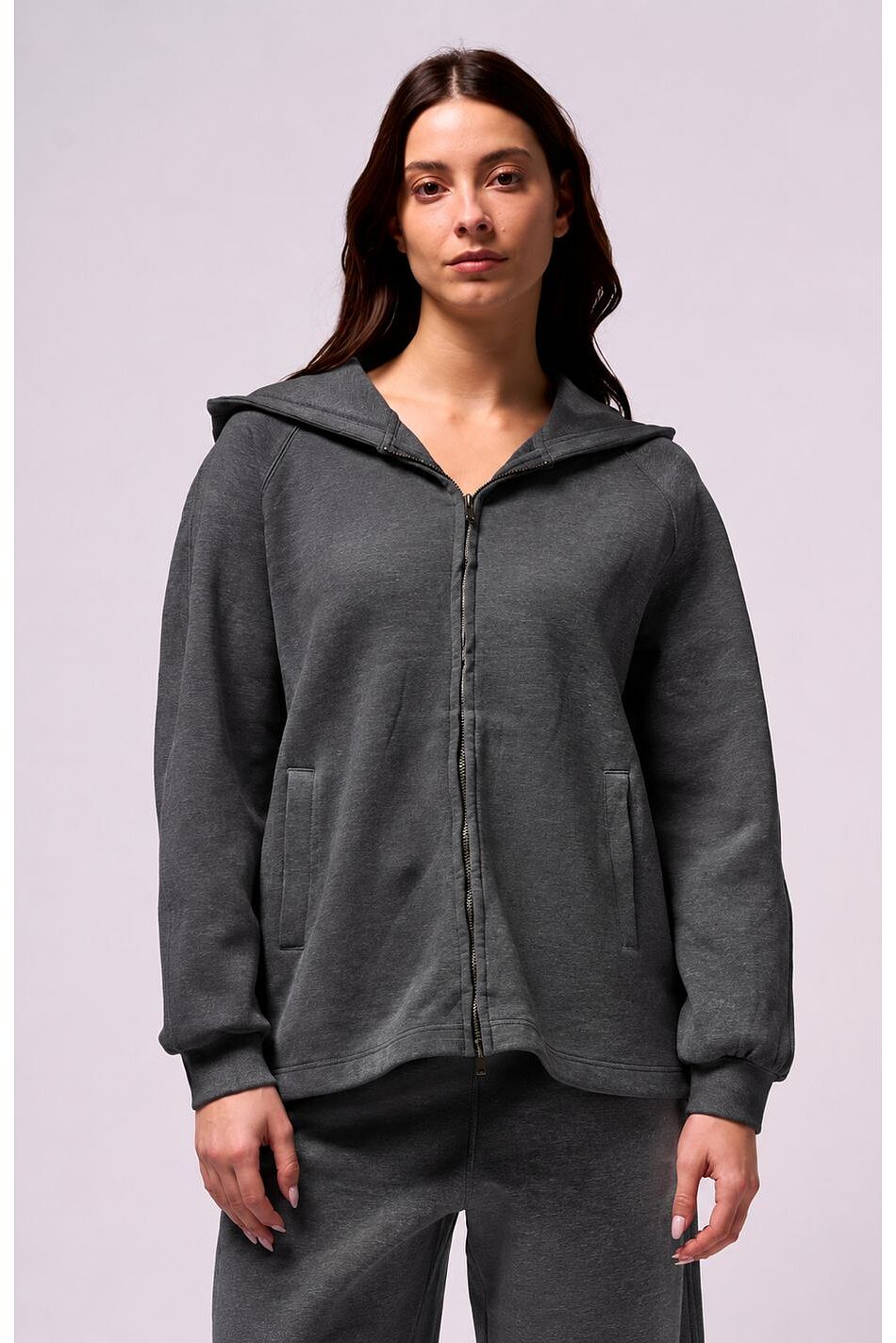 LAVEA - ZIPPED HOODED OVER