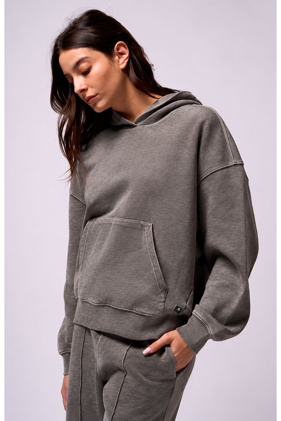 LIRUN - HOODED SWEATER OVER