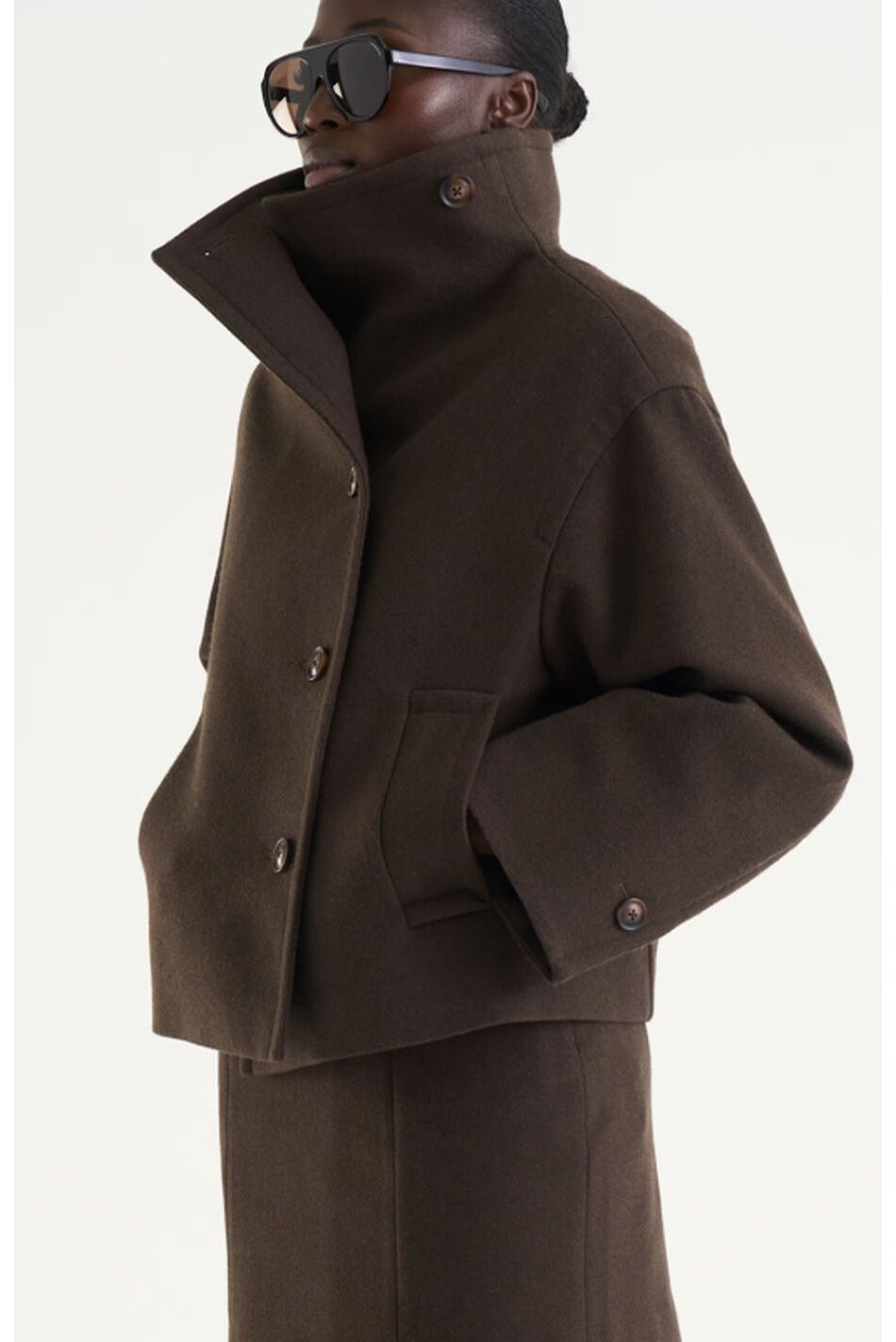 LYCKE FUNNELNECK JACKET