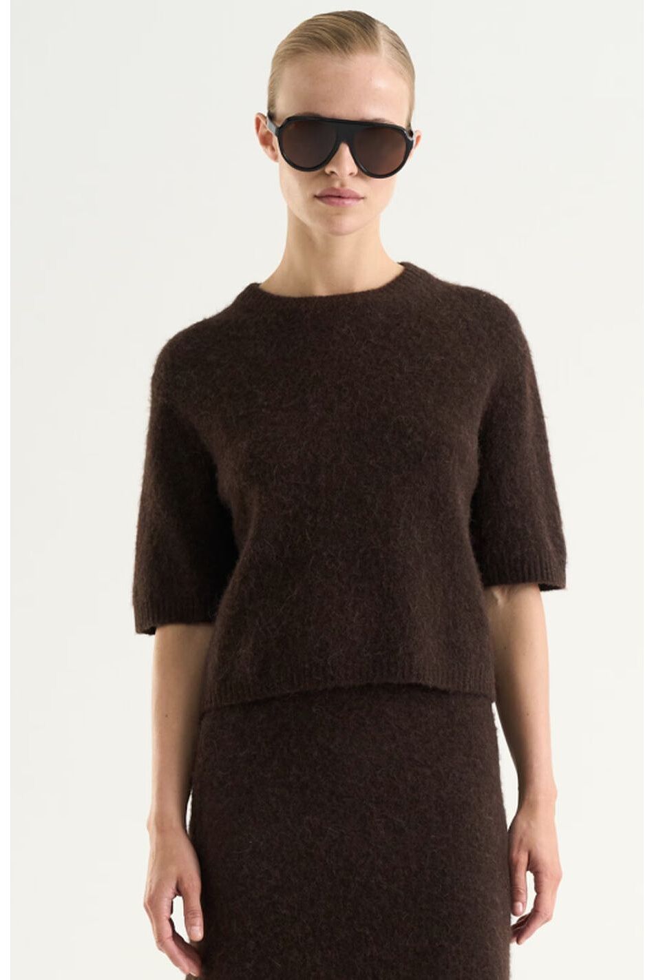 MADINA SHORT SLEEVE KNIT