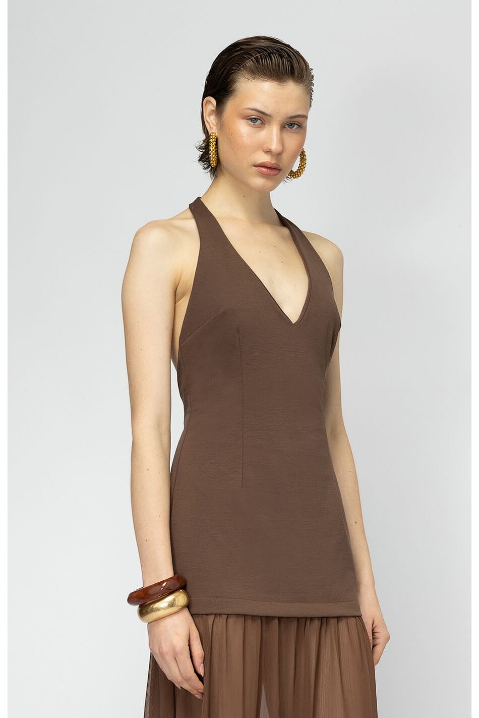 NECTARA BROWN DRESS