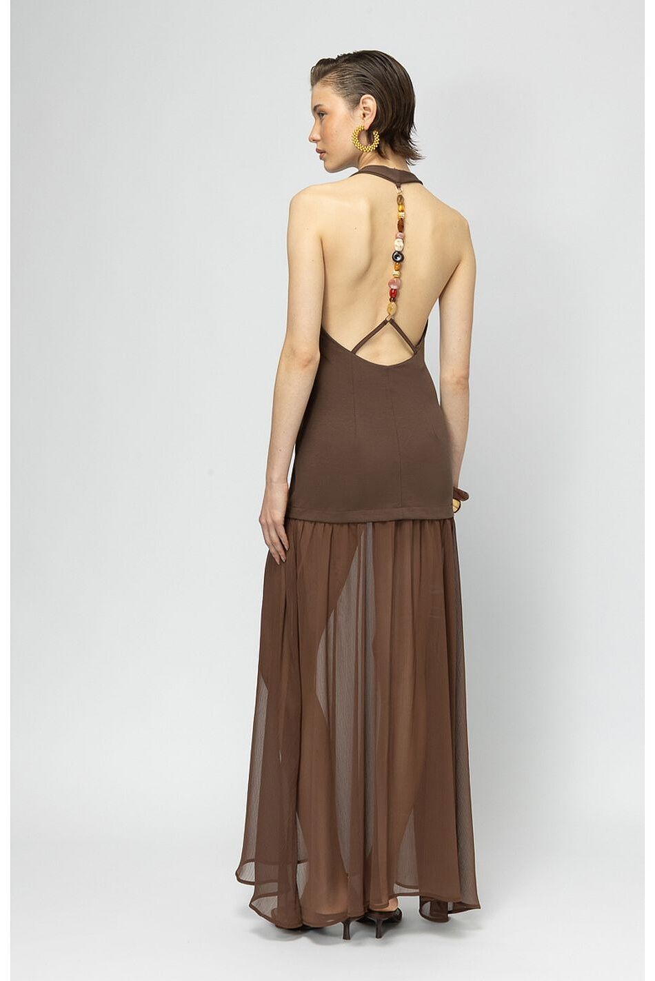 NECTARA BROWN DRESS