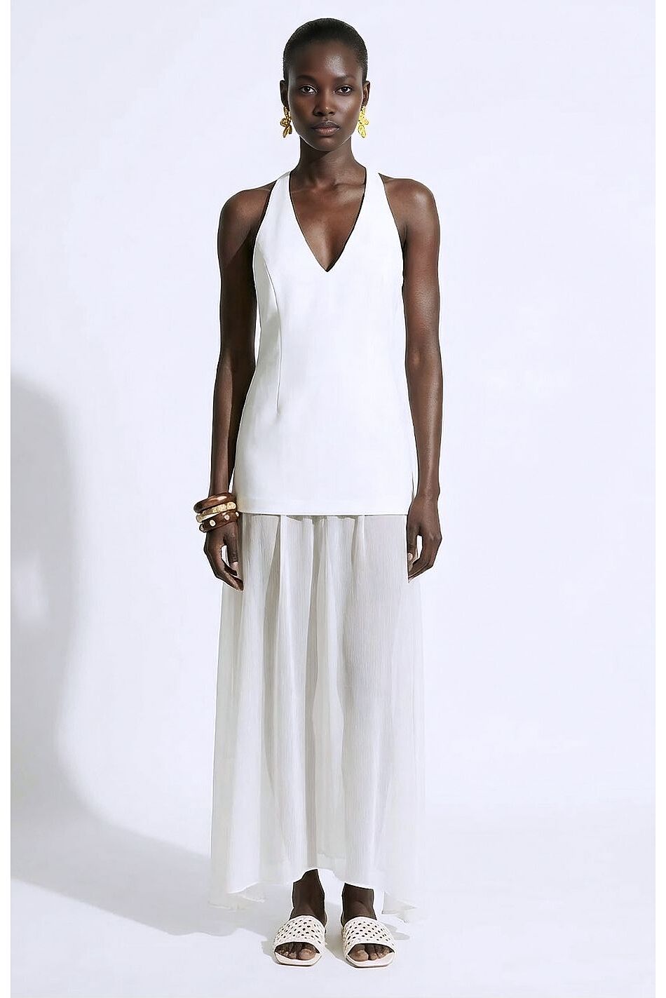 NECTARA WHITE DRESS