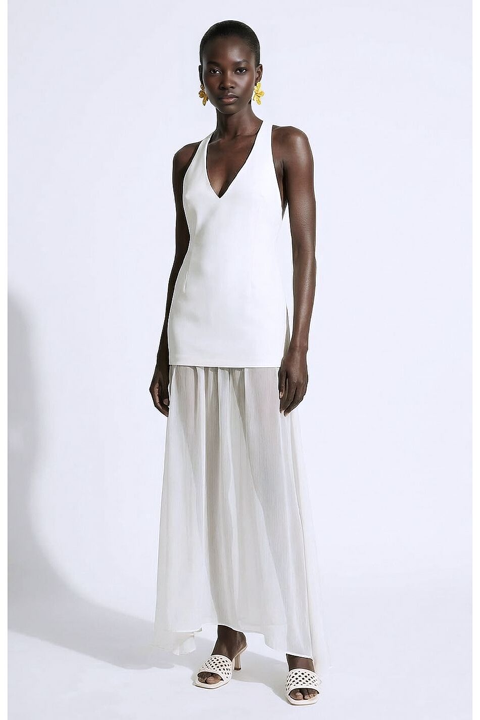 NECTARA WHITE DRESS