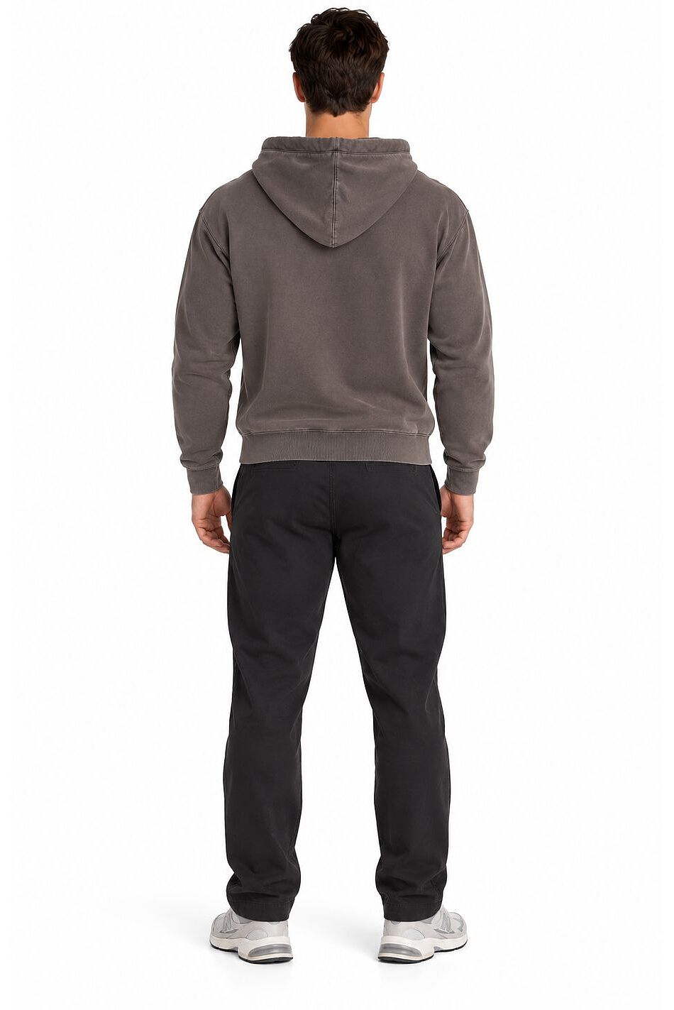 MAN LS HOODED SWEATSHIRT ZIP