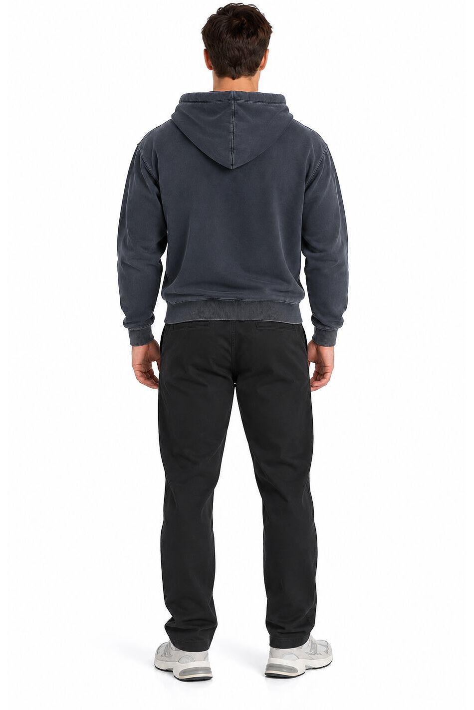 MAN LS HOODED SWEATSHIRT ZIP