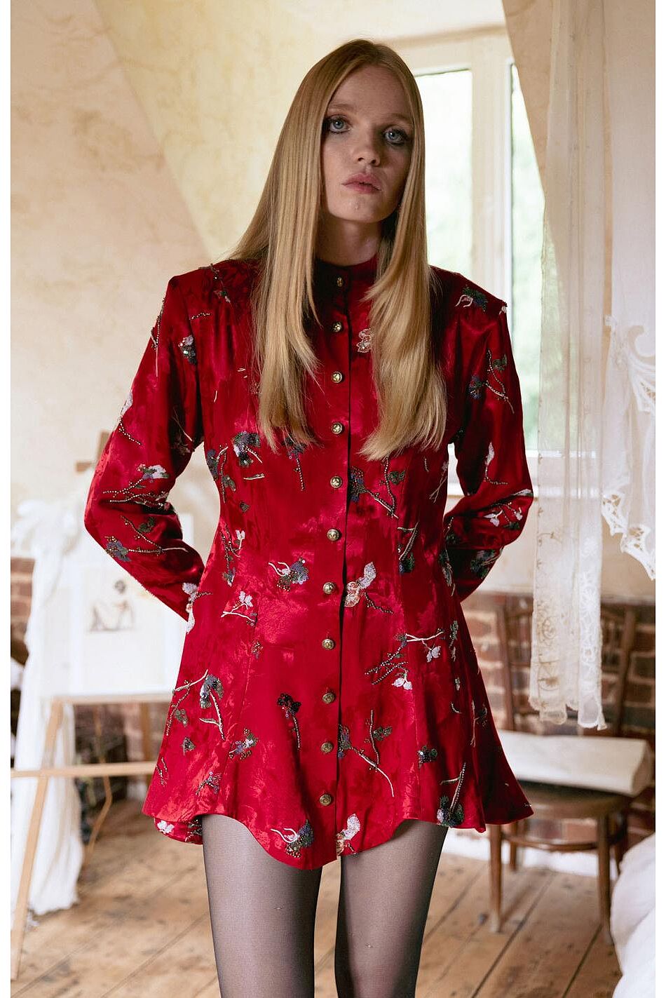 PRAIRIE SHIRT DRESS