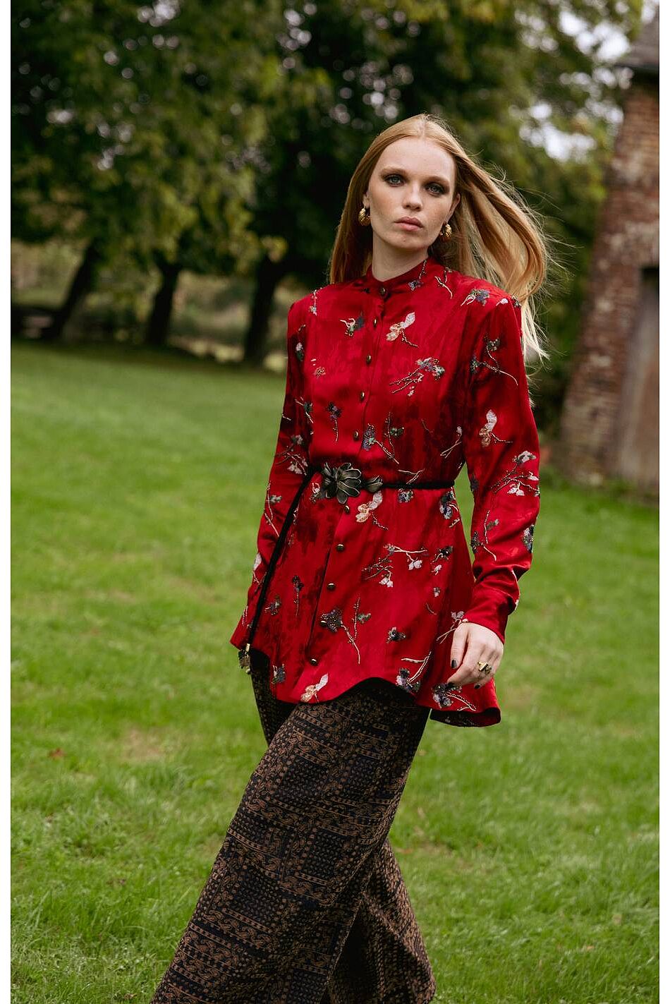 PRAIRIE SHIRT DRESS