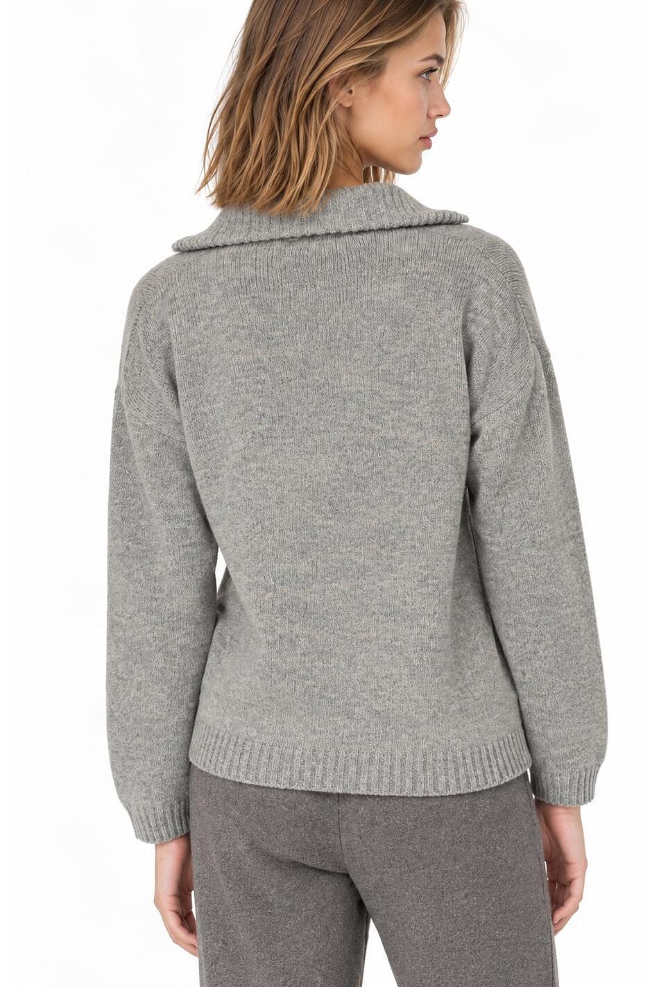 WOMAN LS FULLZIP KNIT