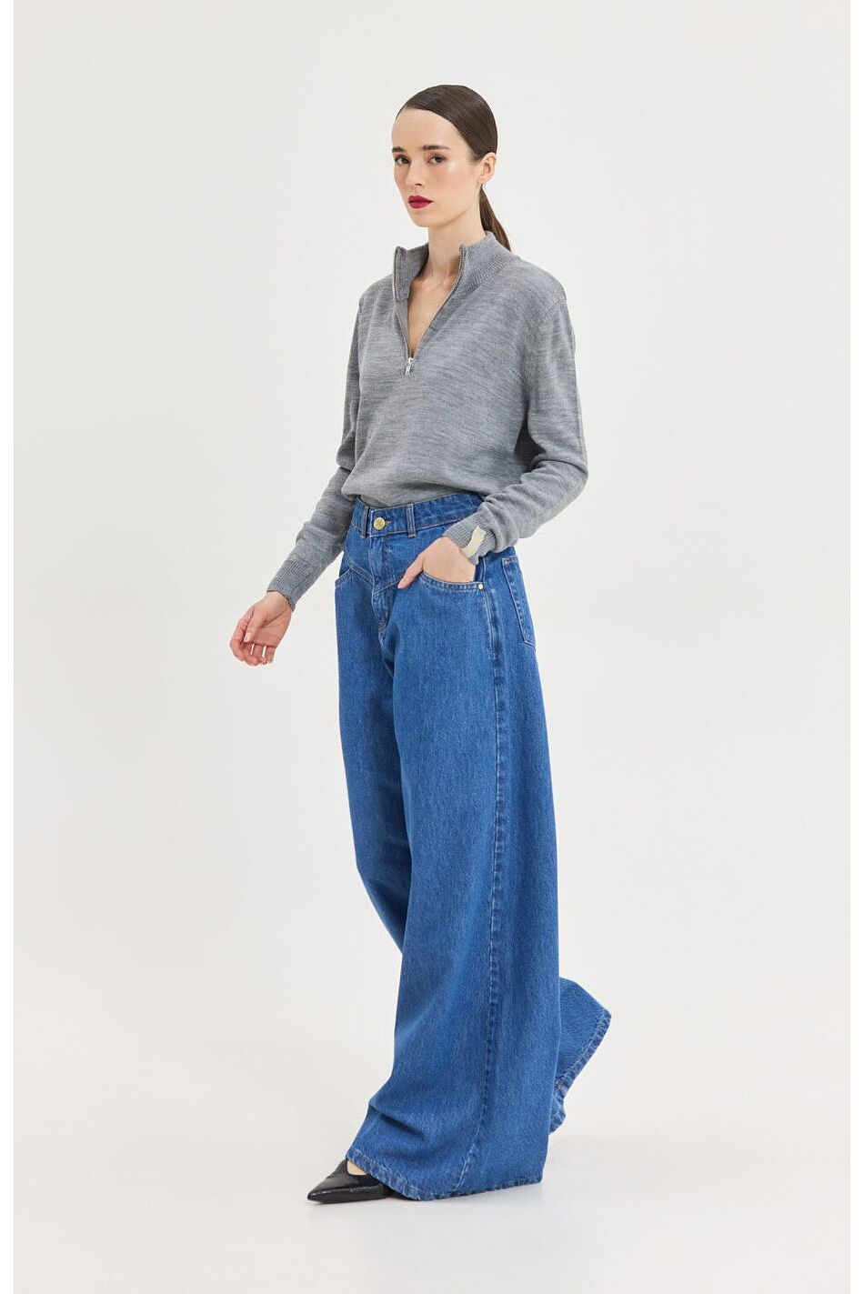 SPACE KNITTED TOP
