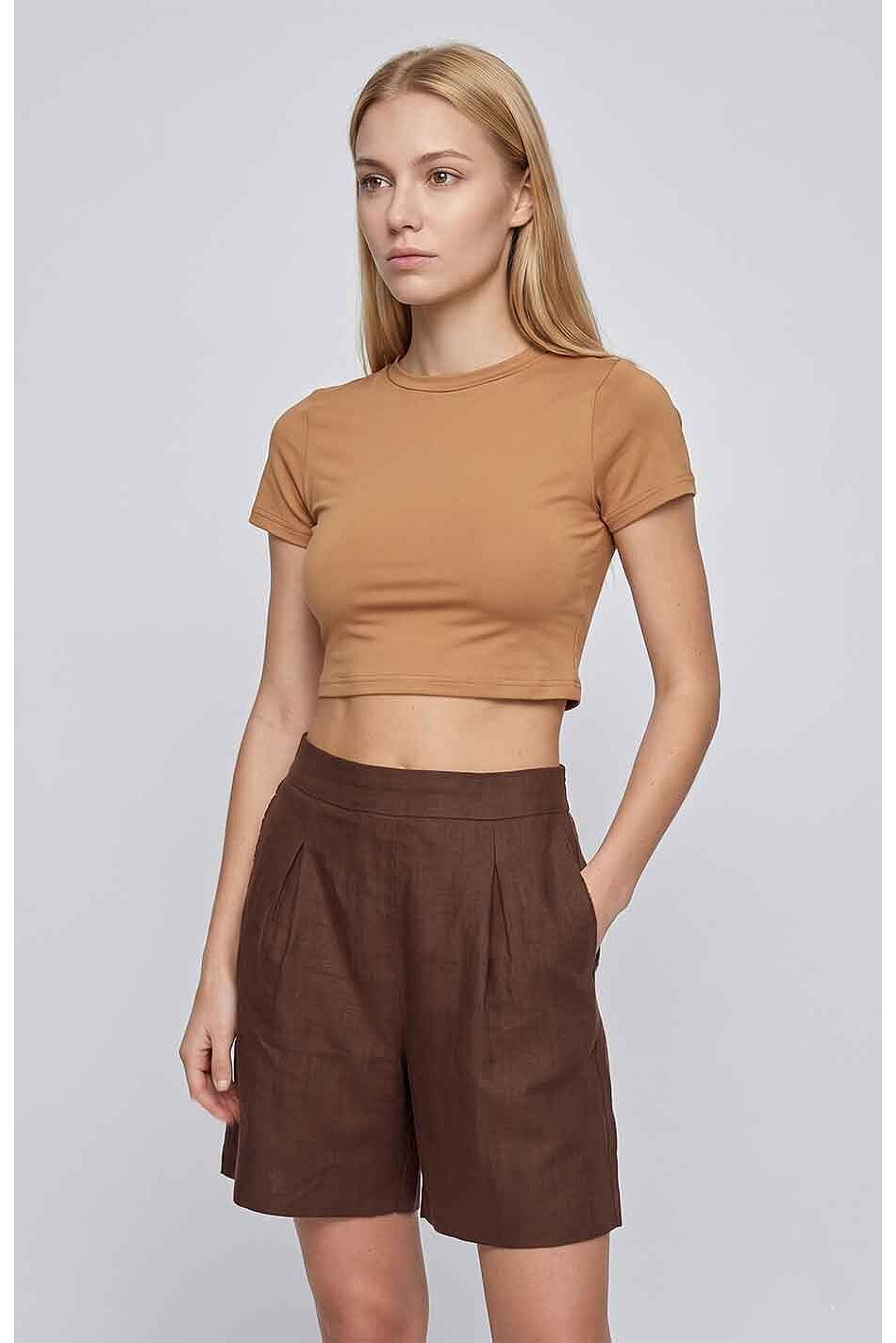 LINEN SHORTS
