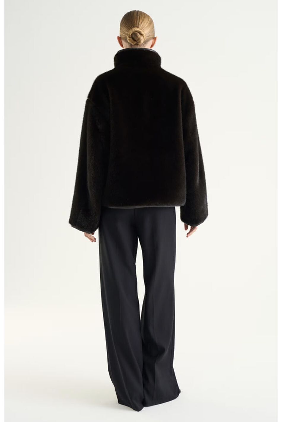 ZELIE FAUX FUR JACKET
