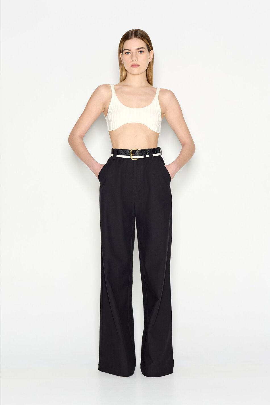 DESERT WIDE LEG TROUSERS