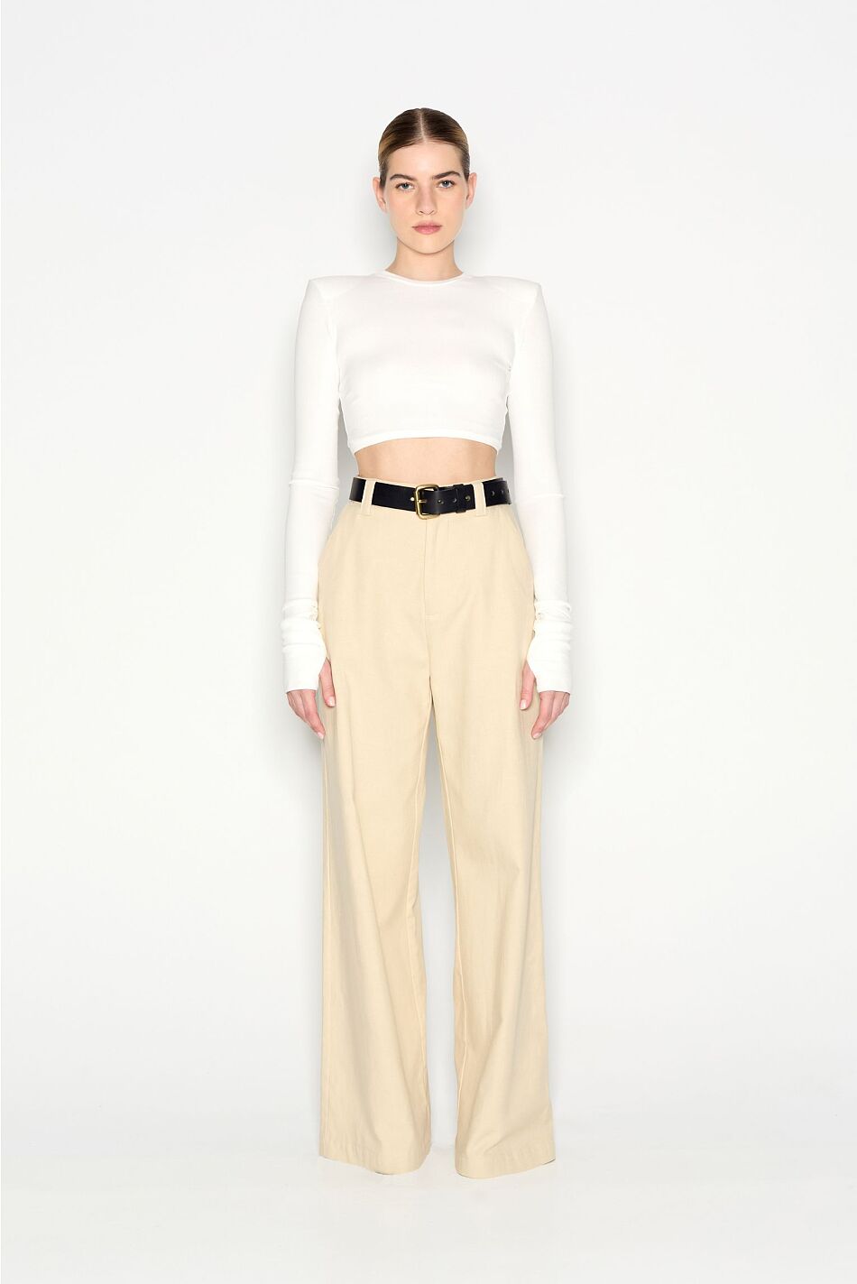 DESERT WIDE LEG TROUSERS