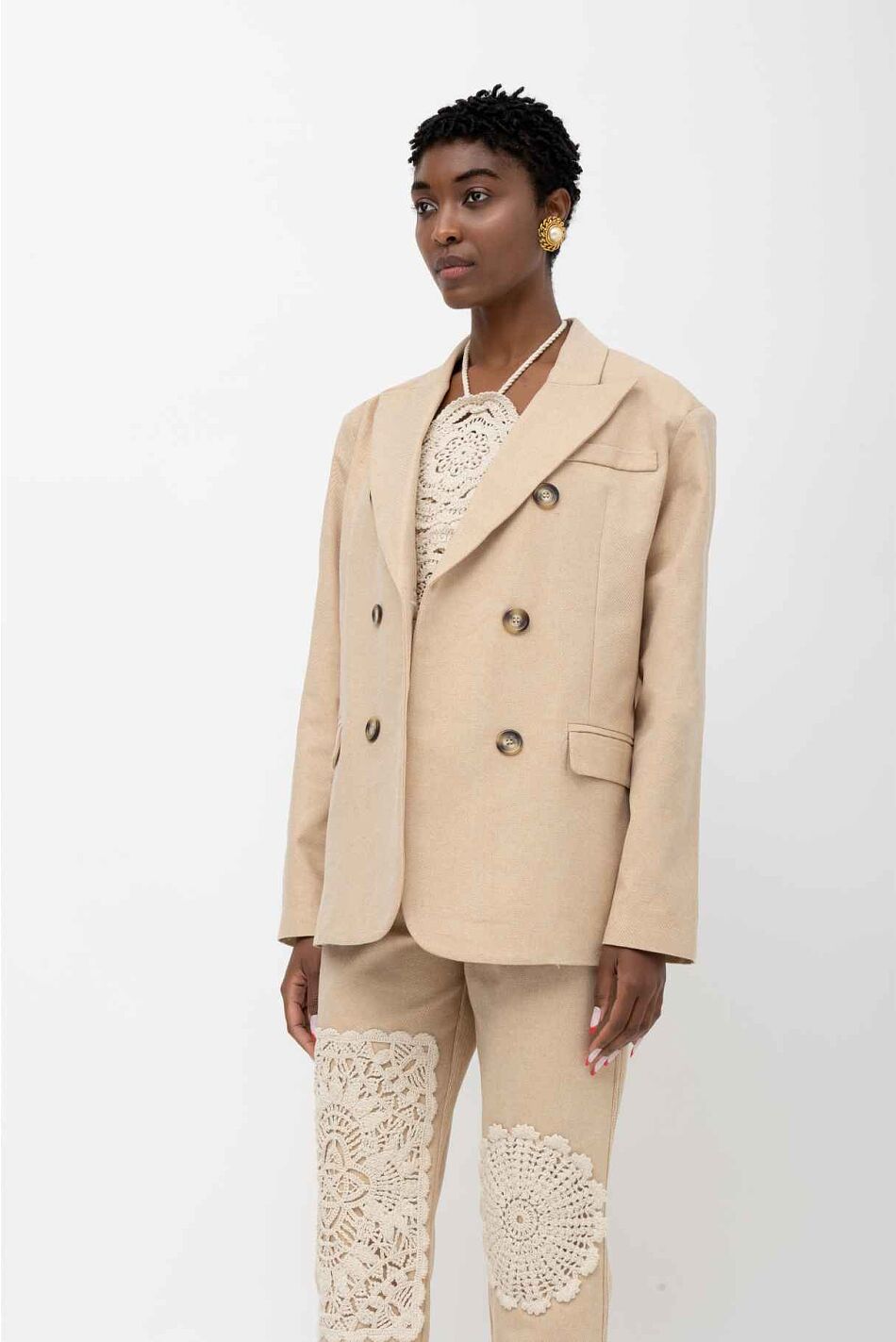 SANNU DENIM BLAZER