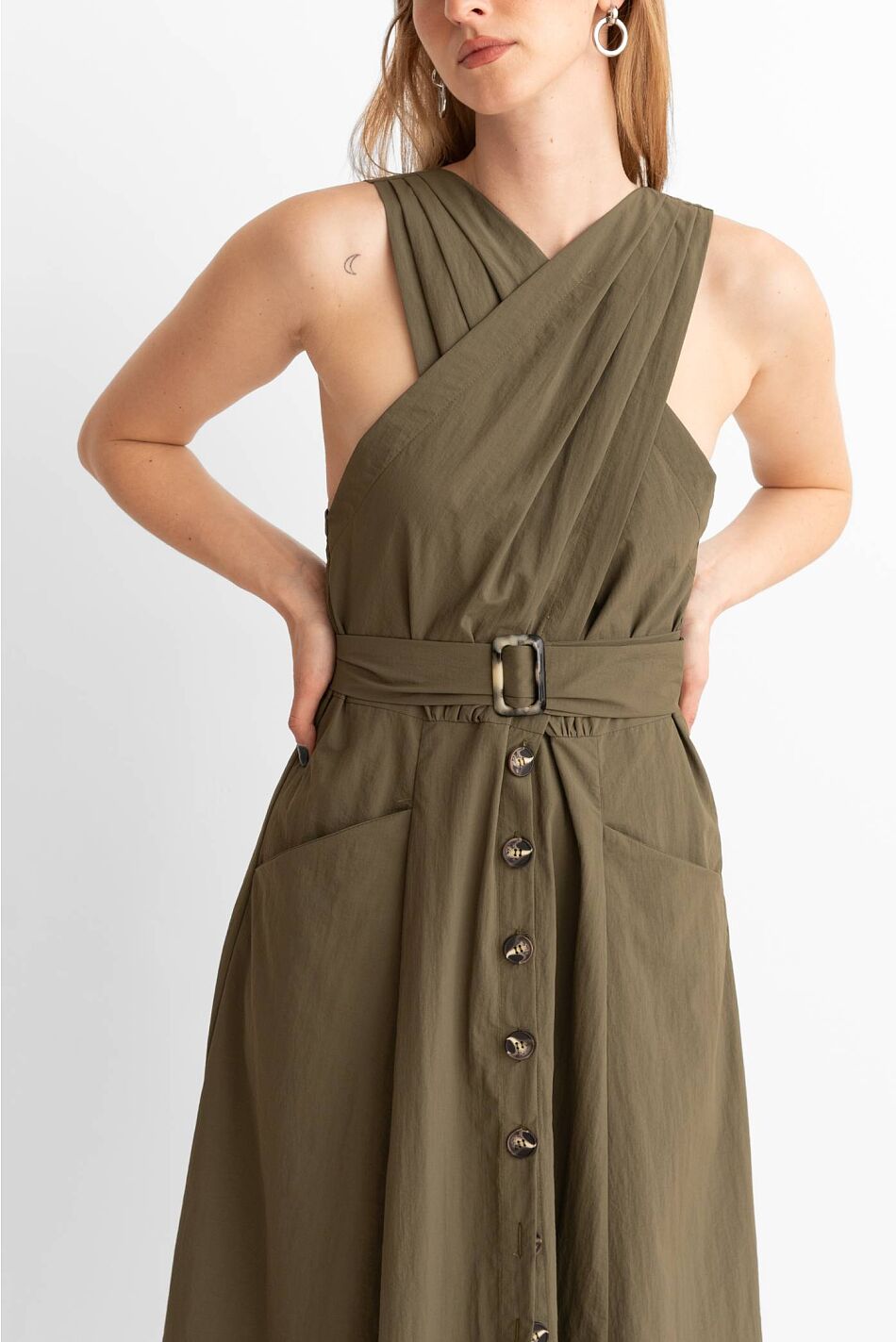 DRESS WITH BELT