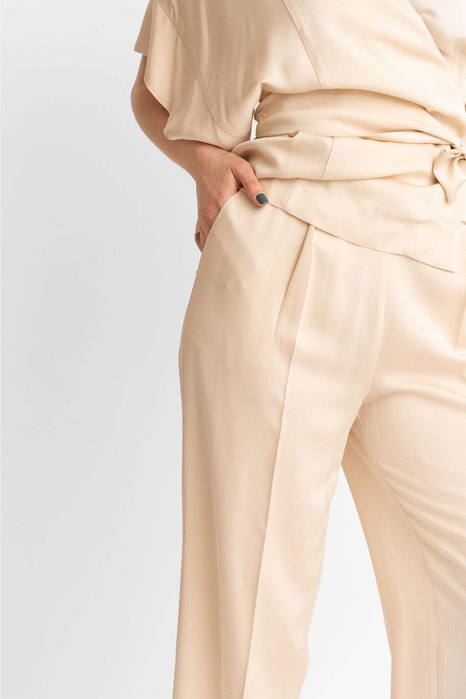 SATIN PANTS