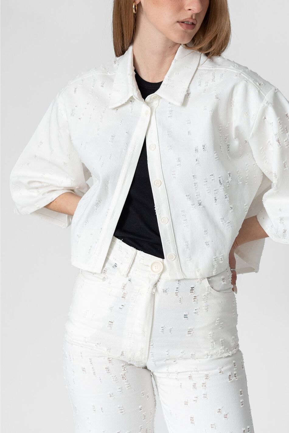 DENIM SHIRT JACKET