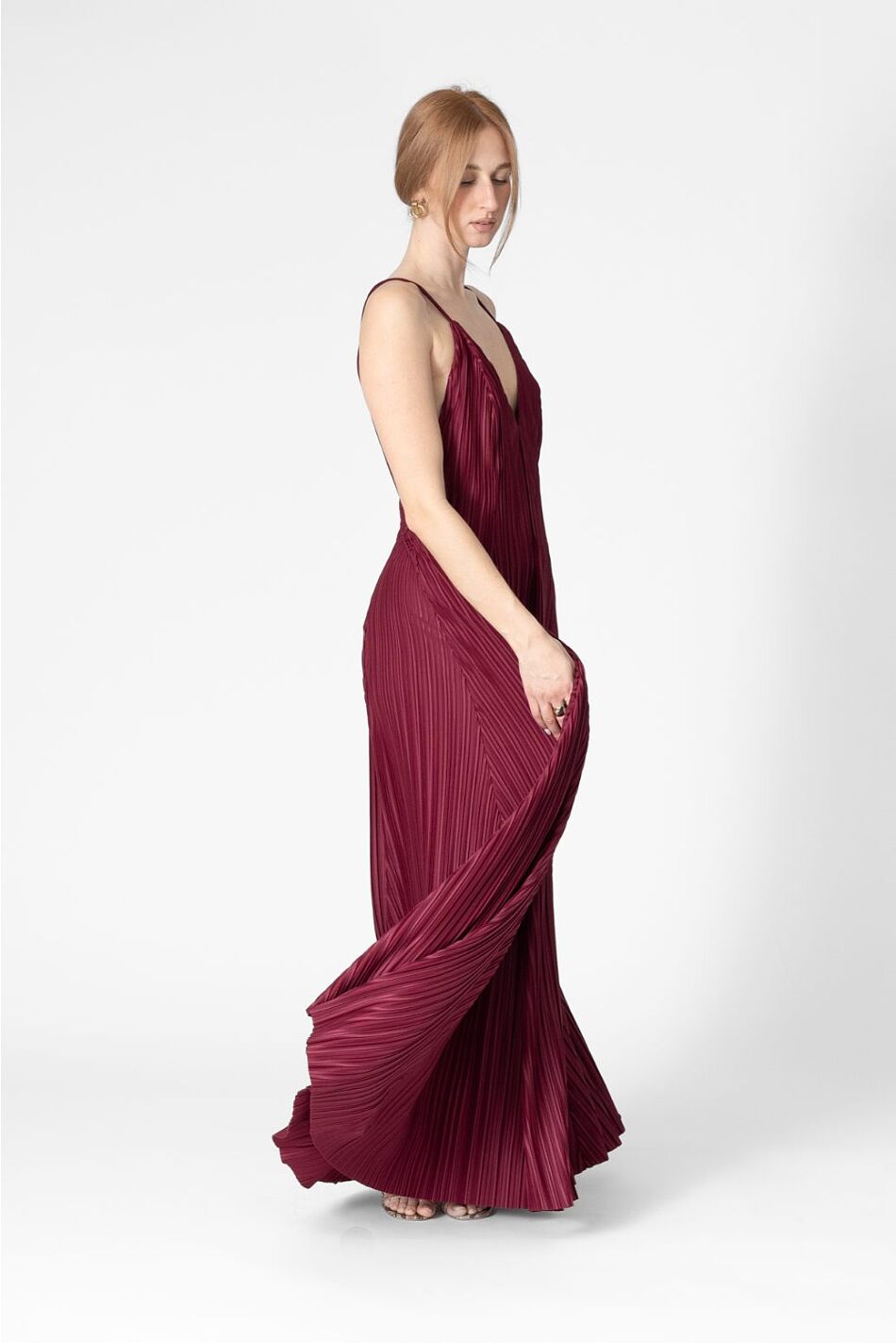 PLEATED DRESS