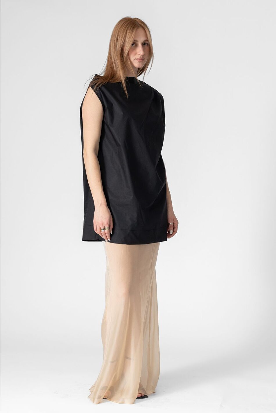 SILK MUSLIN SKIRT