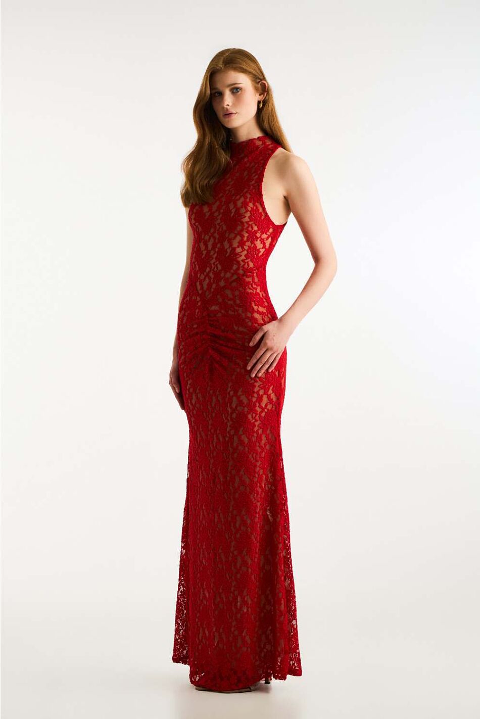 LONG LACE DRESS
