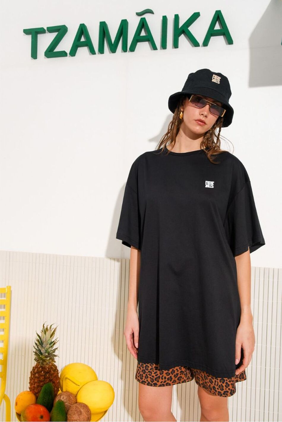 LIME OVERSIZED T-SHIRT