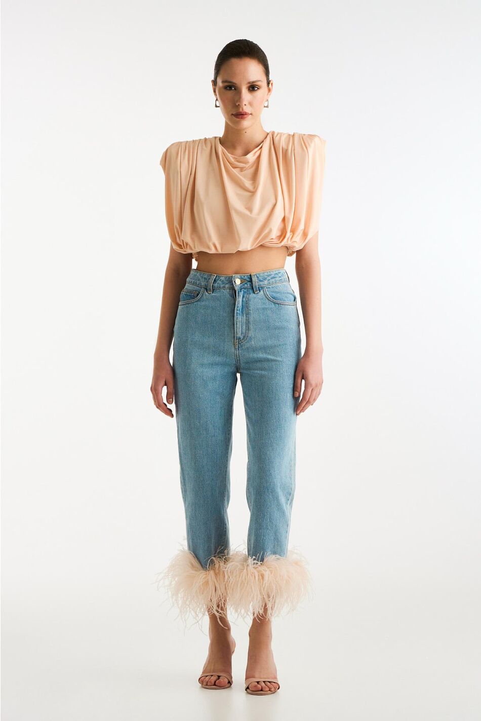 Lora Denim Feather