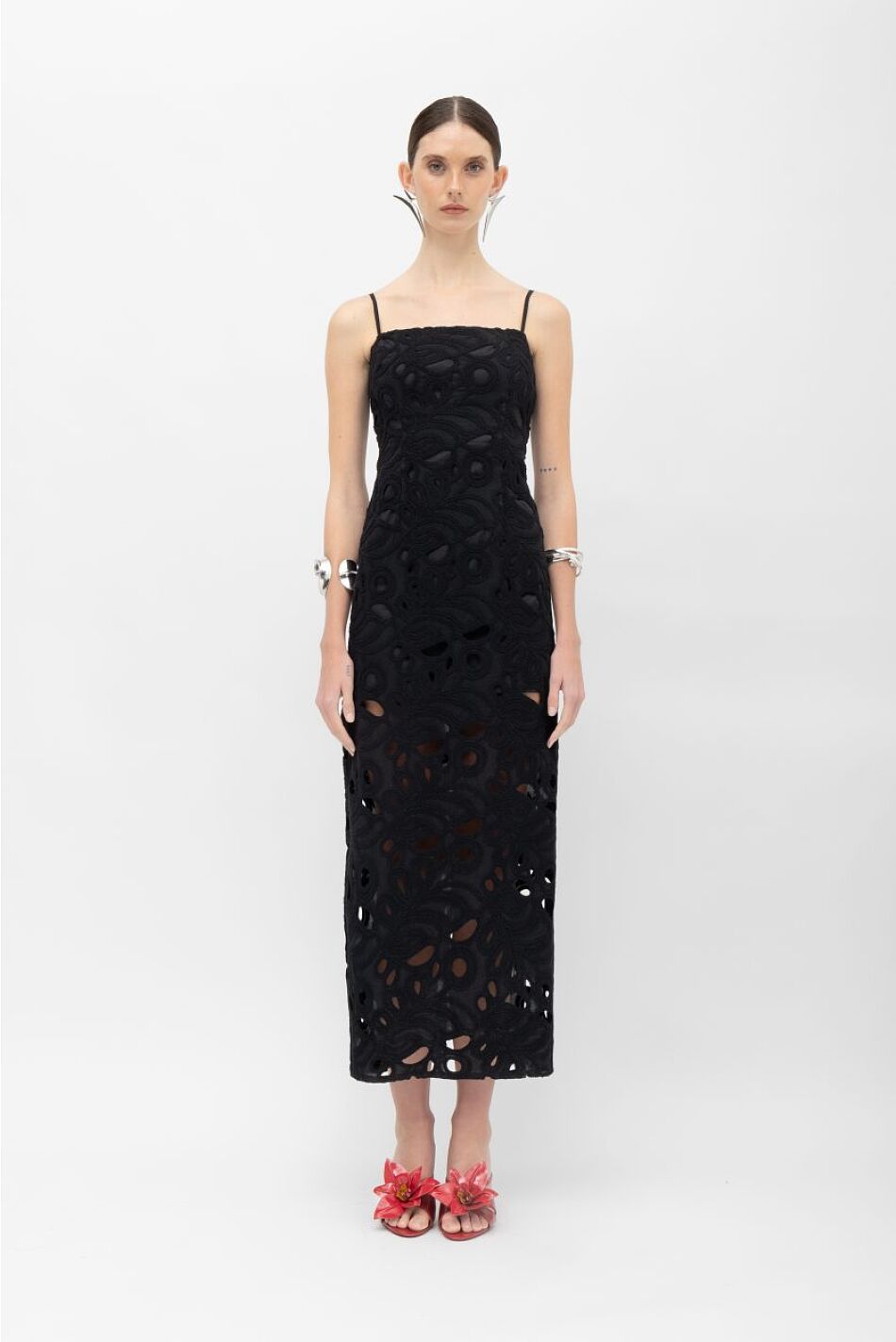 AMARA QUIPUR DRESS