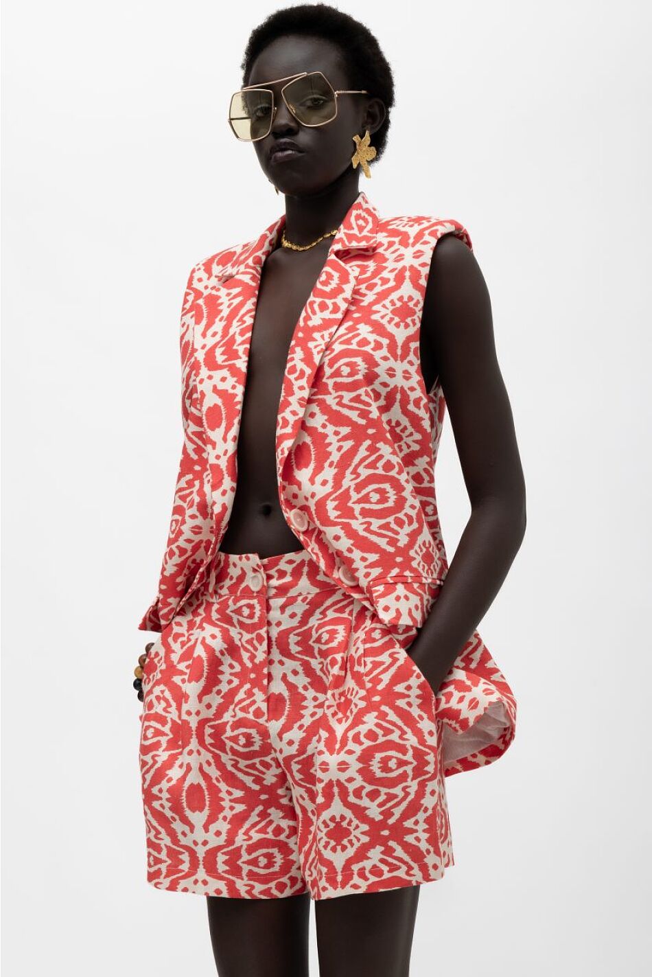 LUANDA ABSTRACT SHORTS