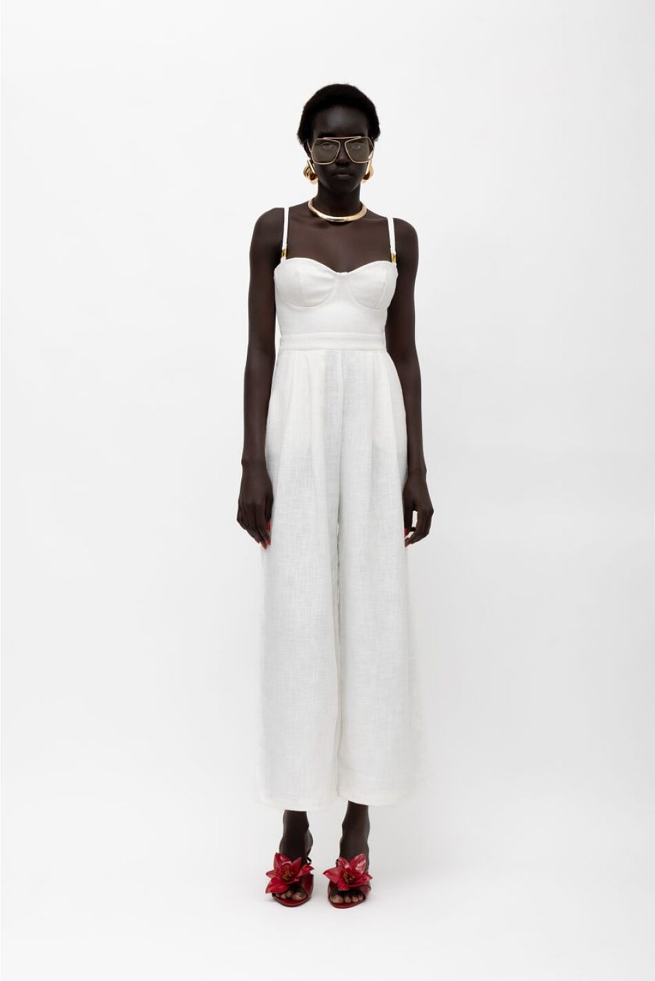 IVORY JUMPSUIT