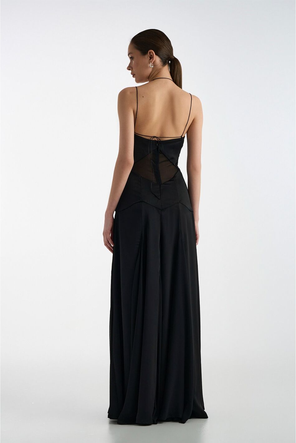 EMMA SATIN MAXI DRESS