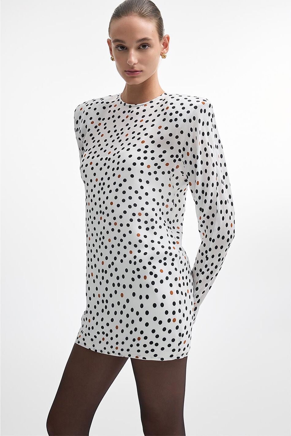 DOT COM MINI DRESS