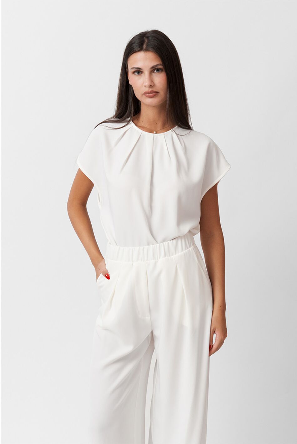 TOP WITH PLEATS