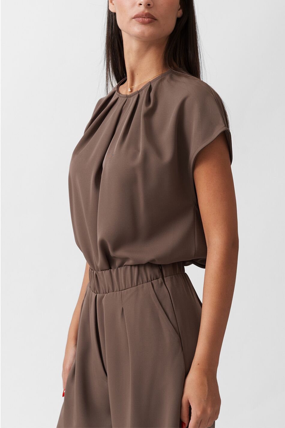 ELASTIC WAIST PANTS