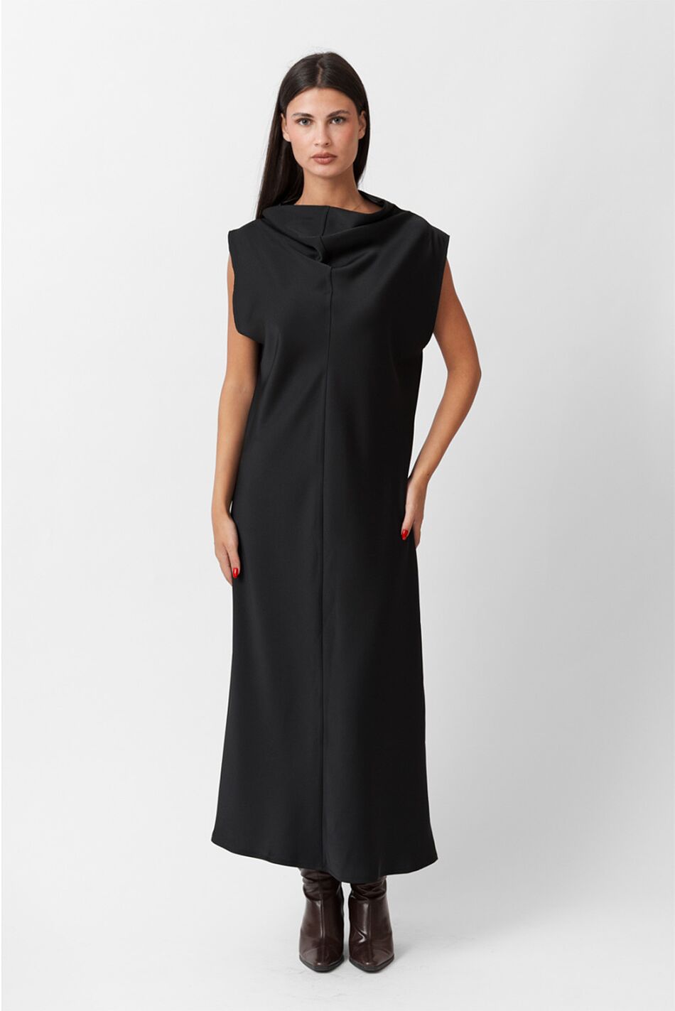 HIGH NECK DRESS