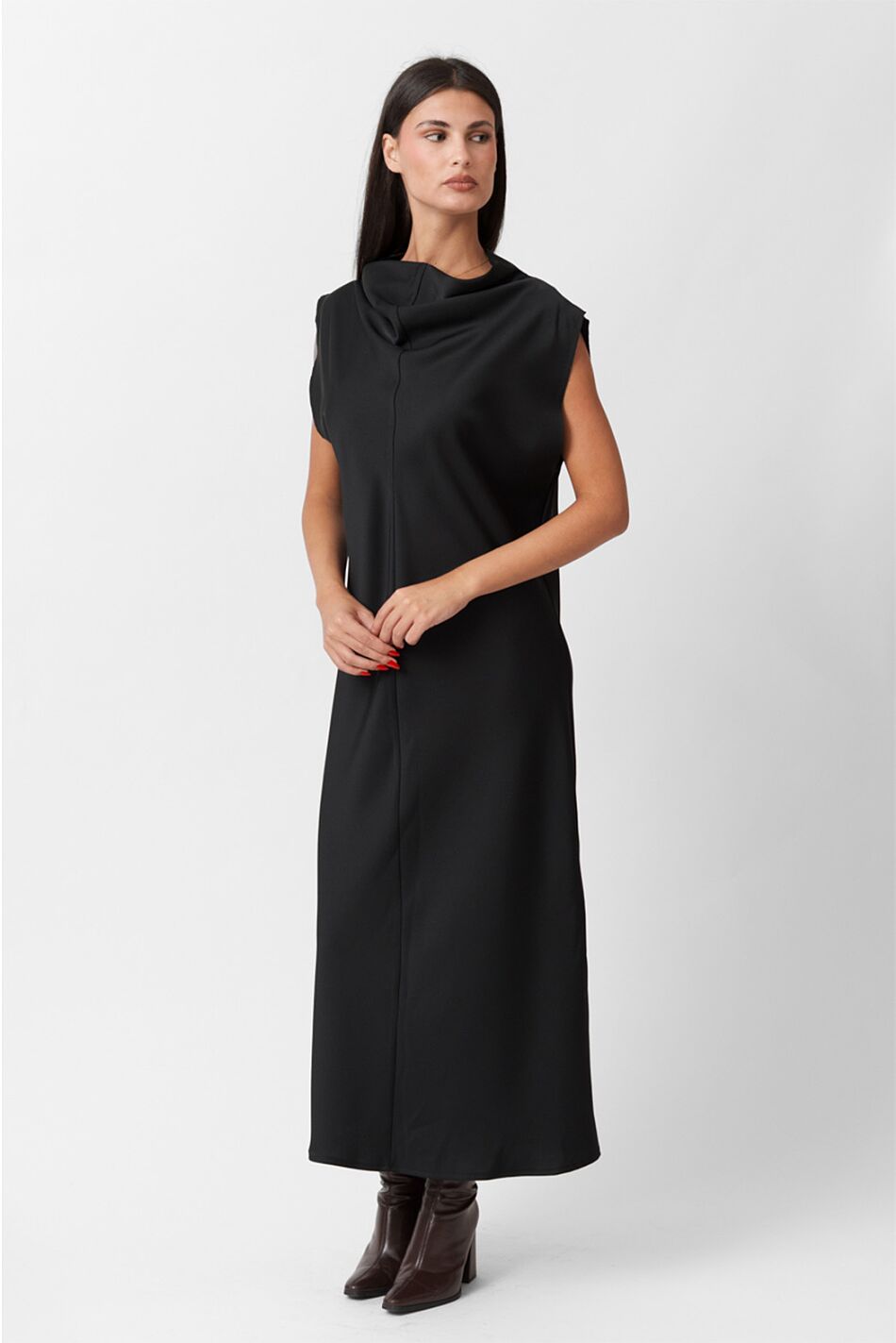 HIGH NECK DRESS