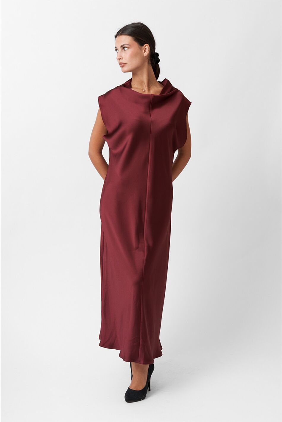 HIGH NECK DRESS