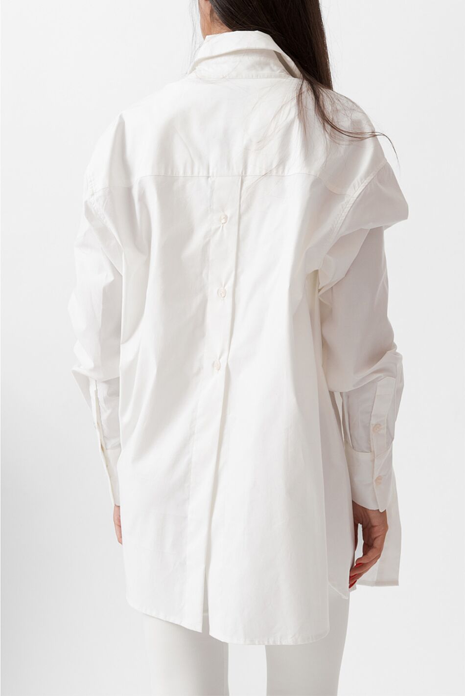 BUTTON BACK SHIRT