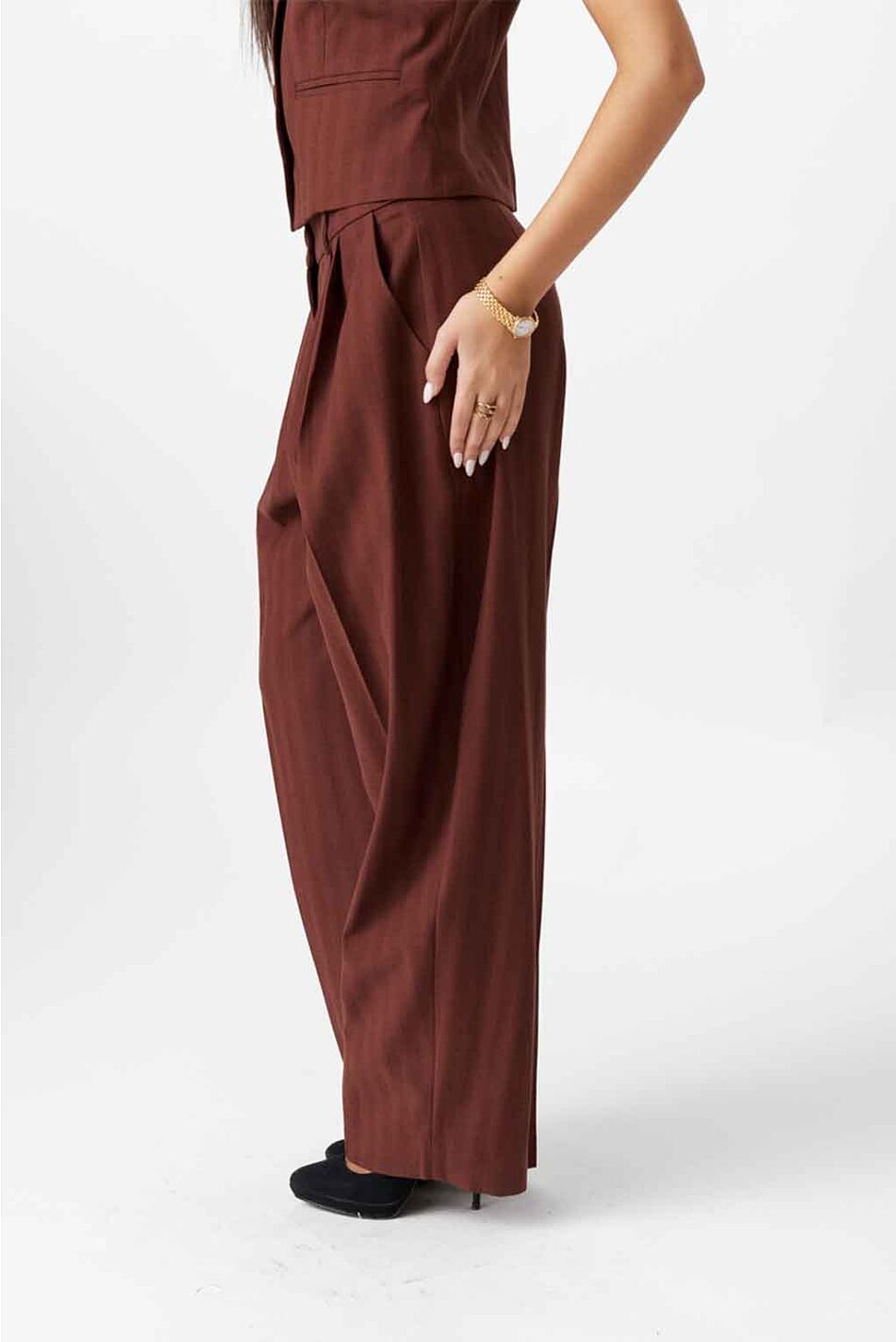 HERRINGBONE PANTS